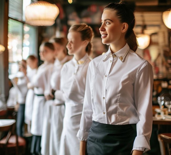 餐饮酒店服务员工作服，为服务创造价值的工具