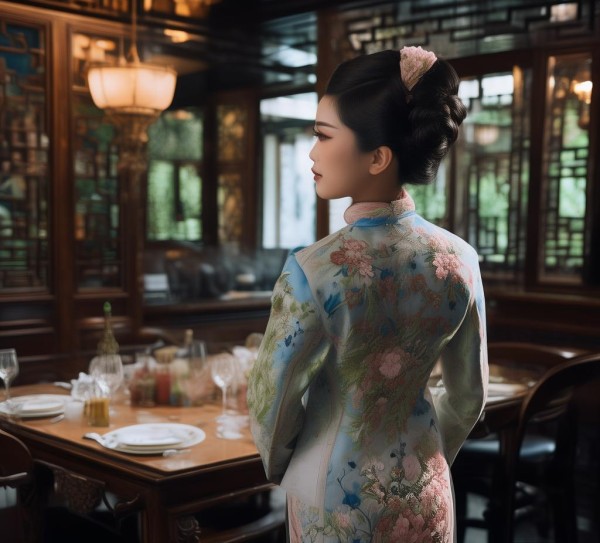 服务生与旗袍，旗袍的故事