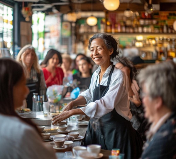 服务员的贡献，改变生活品质